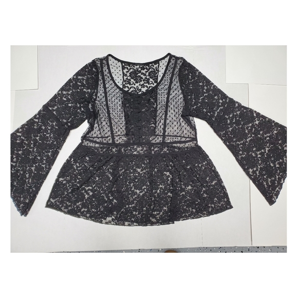 Gothic thrilling long sleeves bell top - Picture 7 of 11